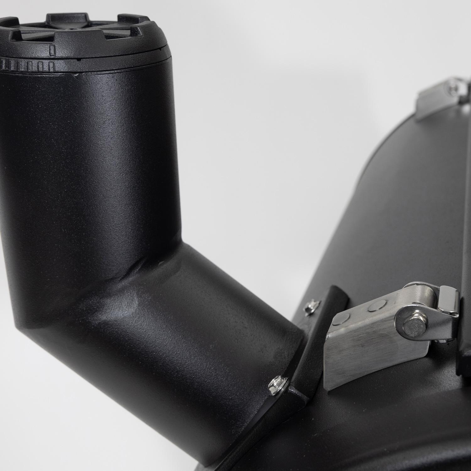 Broil King 955050 Regal Charcoal Offset 400 Smoker - Adjustable Roto-Draft Damper & Stainless Steel Hood Hinges thumbnail