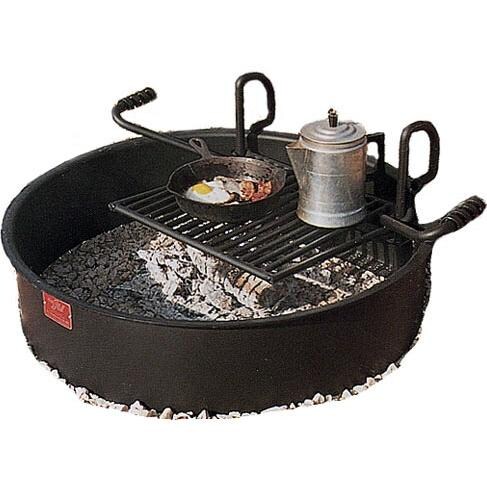 BBQ Guys Campground BBQ Charcoal Grill - FA-30/7/TB