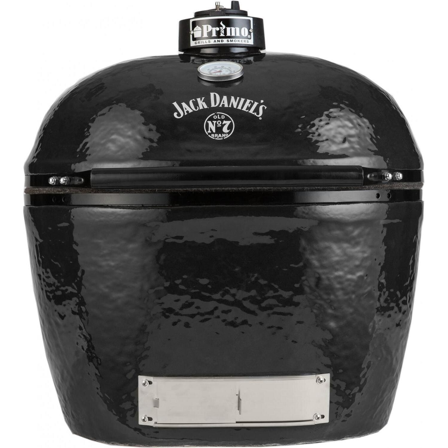Primo Jack Daniels Edition Oval XL 400 Ceramic Kamado Grill With Stainless Steel Grates - 900 image