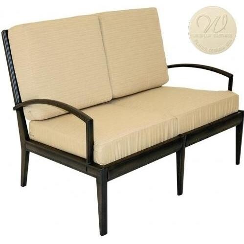 Windham Castings Metro Classic Loveseat Frame Only, Cream BBQGuys