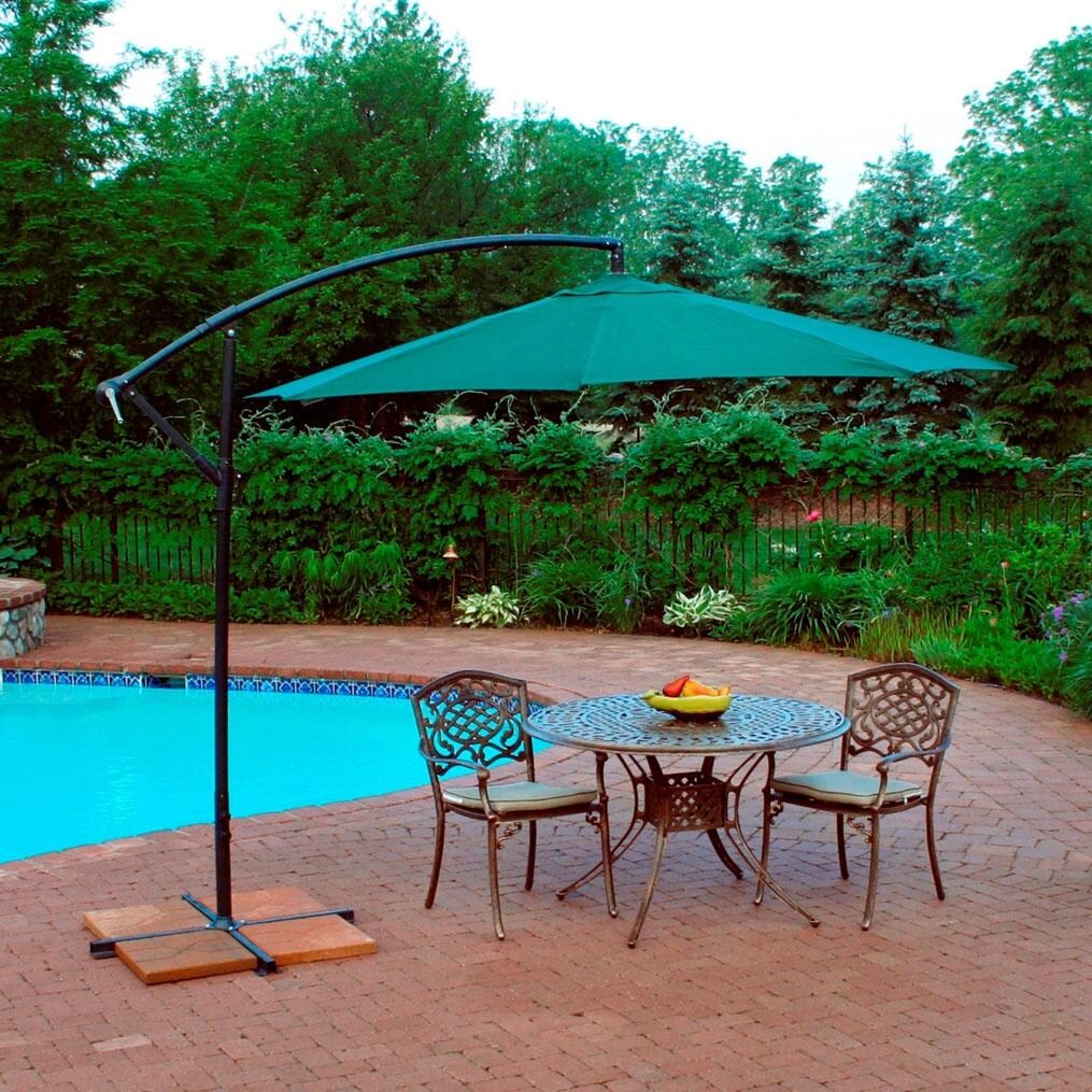Oakland Living Rochester 10 Ft Patio Umbrella Green Ultimate Patio