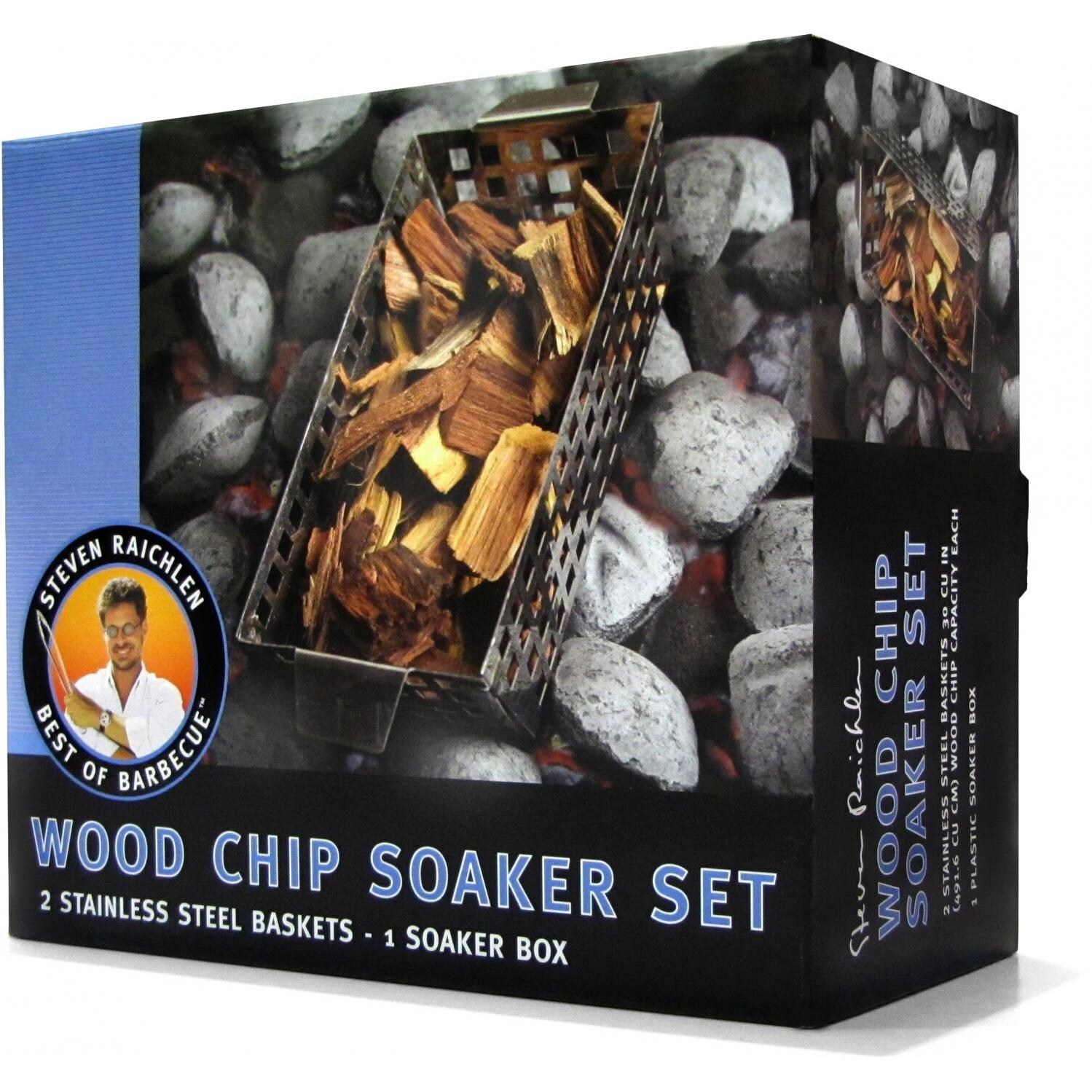 Steven Raichlen Wood Chip Double Soaker Set Package thumbnail