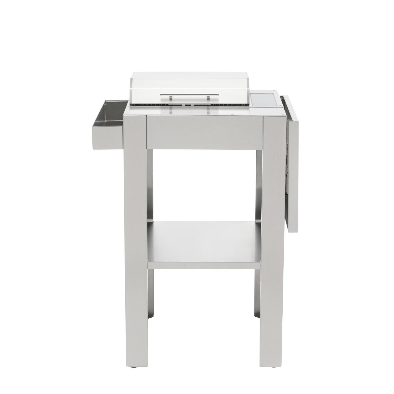 Kenyon C70050 Frontier Touch Control 1300 Watt Electric Grill & Stand - 120V - Shelf Down