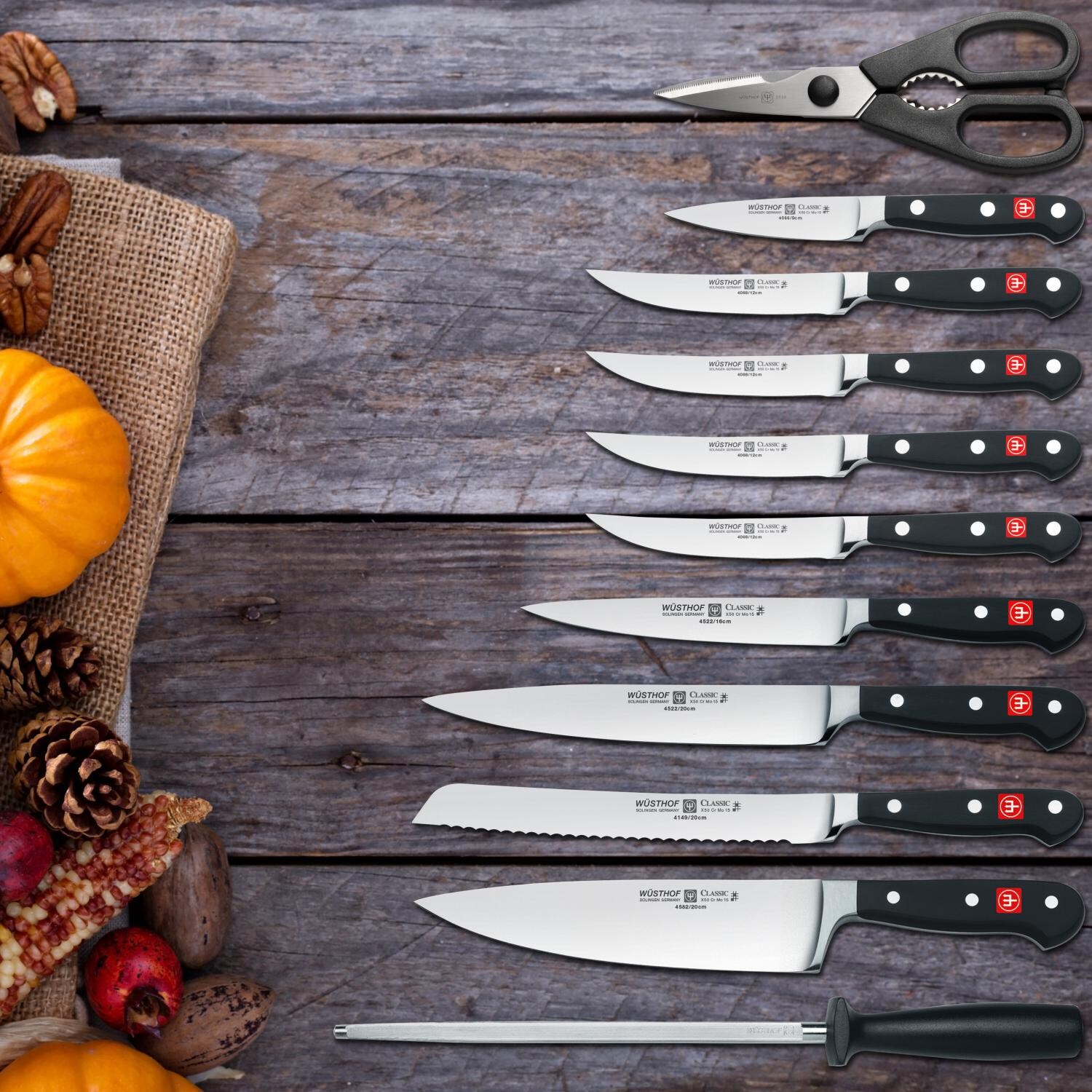 Wusthof Classic 12-Piece Knife Block Set - Lifestyle thumbnail
