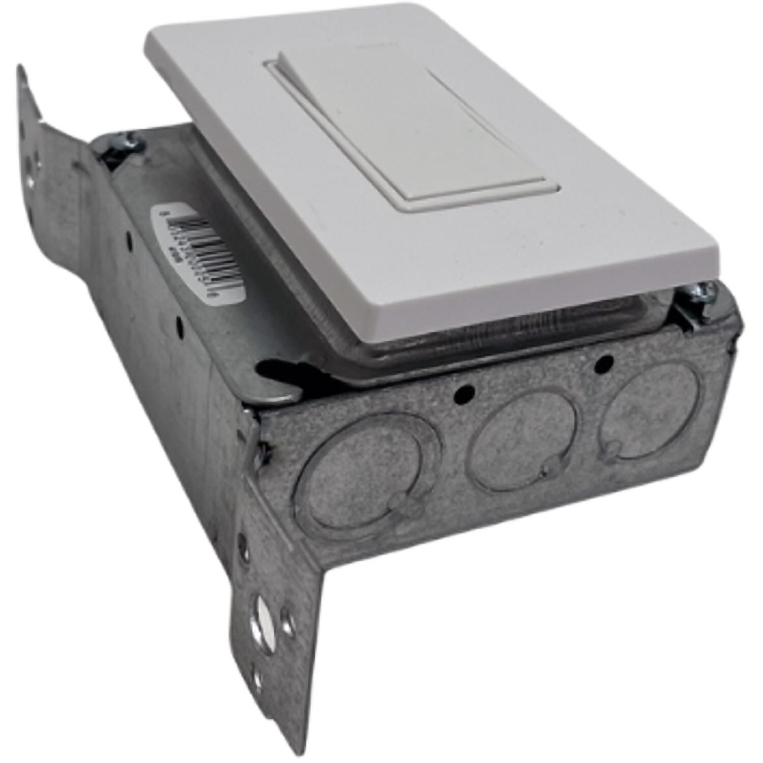 Bromic BH3130071 Manual Single 20 AMP Switch 120-277V Indoor Kit - Angle - White Background thumbnail