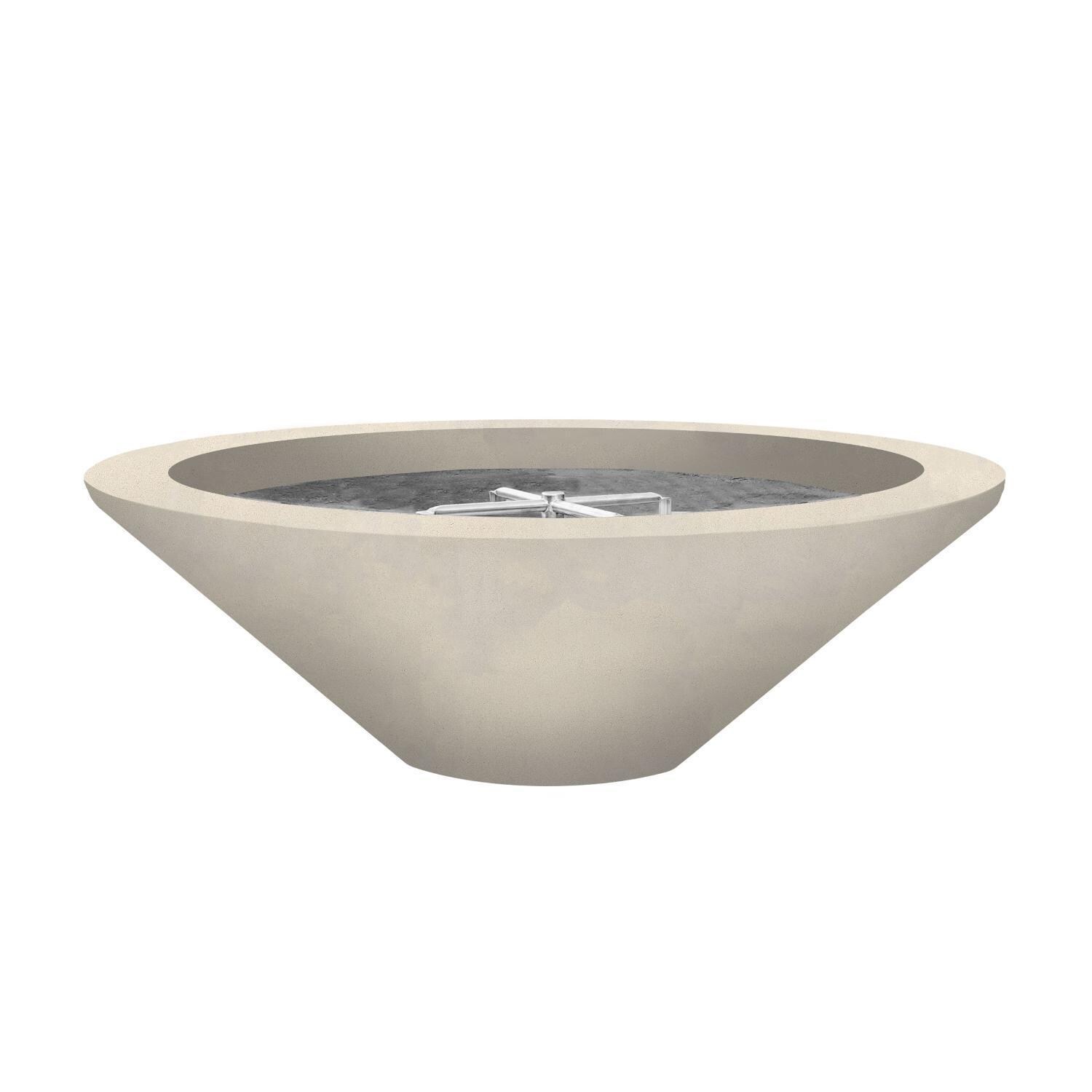 Prism Hardscapes SCPH-419-6NG Embarcadero 48-in Natural Gas Round Fire Bowl - Coastal thumbnail