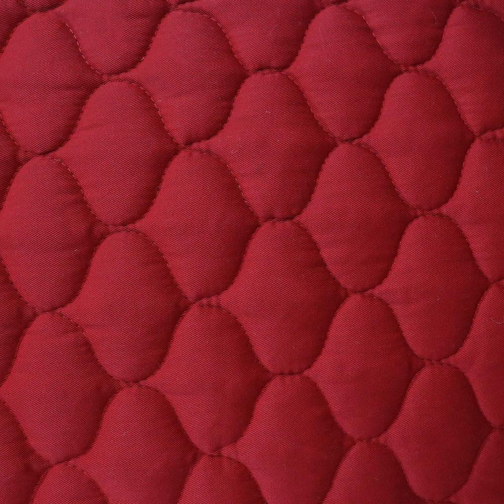 Ultimate Patio Quilted Double Hammock w/ Stand & Pillow - Red - Fabric Swatch thumbnail