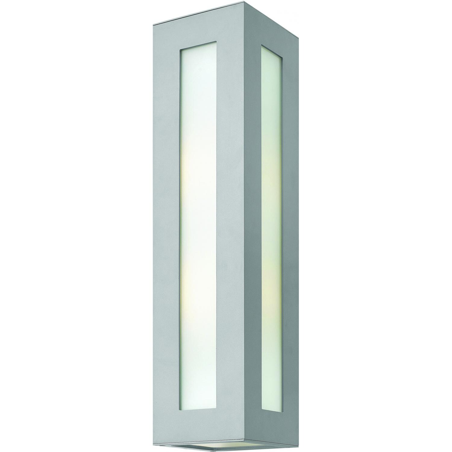 Hinkley Lighting Dorian 2195TT 100W Two Light Outdoor Wall Sconce - Titanium thumbnail