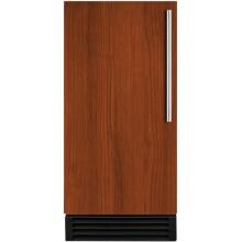 Summit 50 Lb. 15-Inch ADA Compliant Clear Ice Maker - Custom Panel / Black Cabinet - BIM44GIFADA