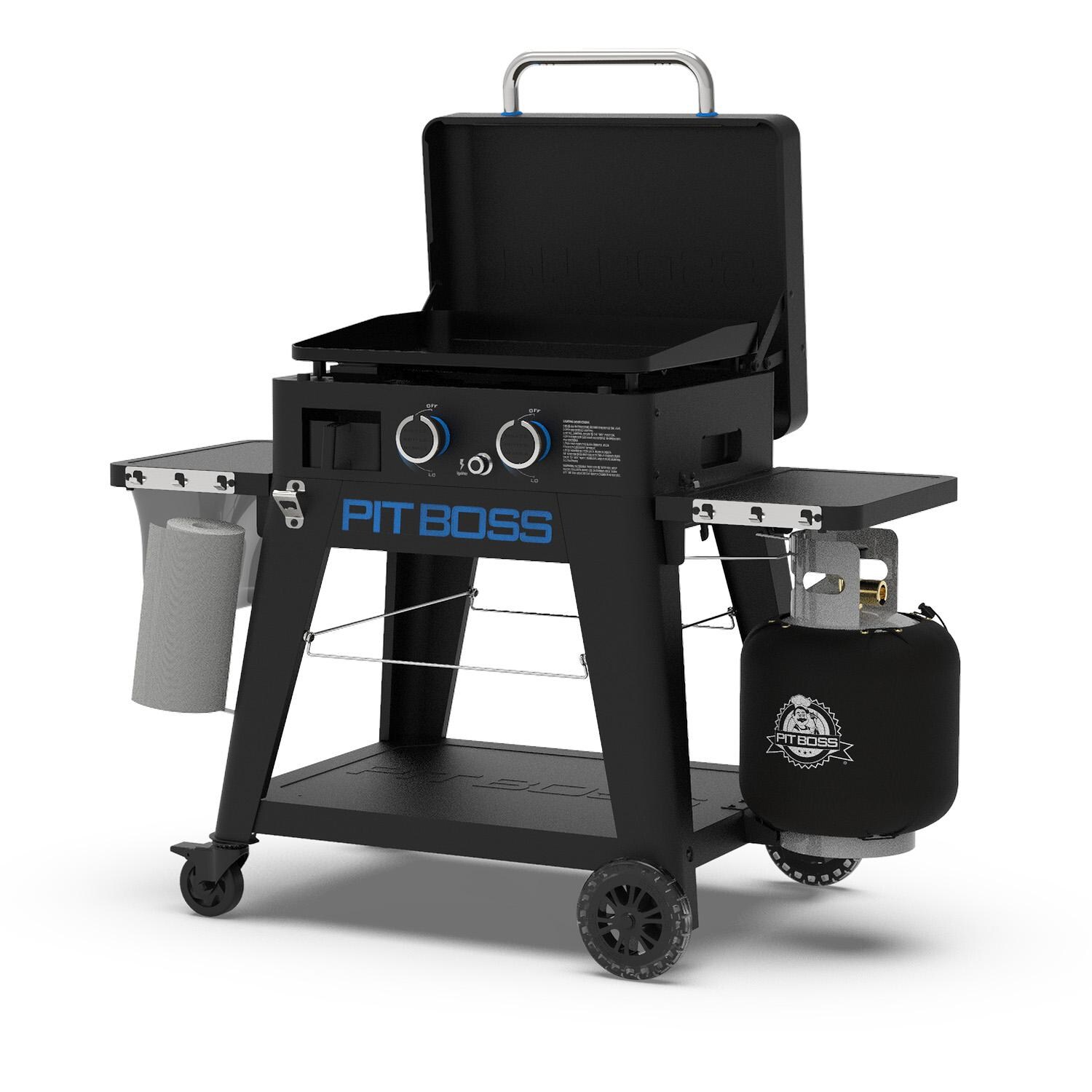 Pit Boss 10780 Ultimate 2-Burner Lift-Off Griddle - Open thumbnail