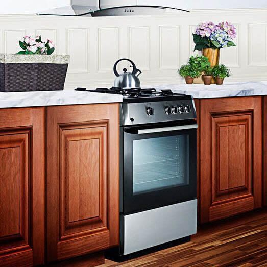 Summit Professional Series 24-Inch Slide-In Gas Range - Set thumbnail