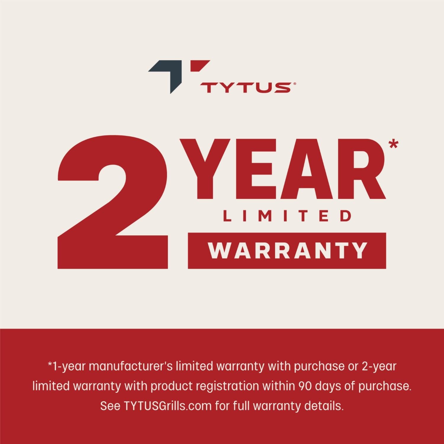 TYTUS TYT-ACC-TCC Emberwood Cover for Grill w/ Prep Cart and Grill - Warranty - Detail thumbnail