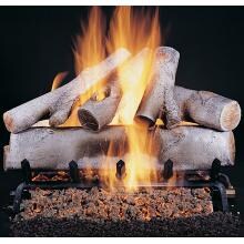 Rasmussen 18-Inch White Birch Log Set (Logs Only - Burner Not Included) image