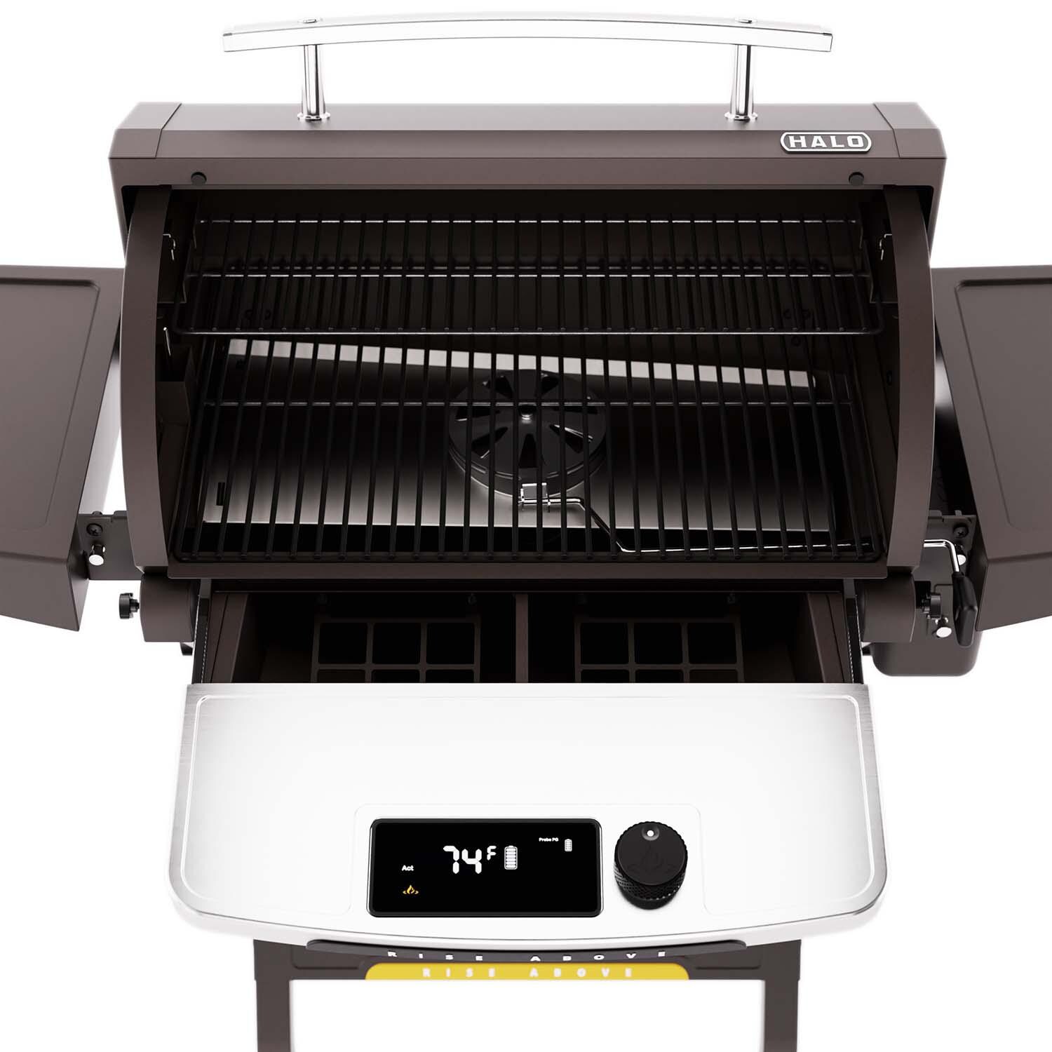 HALO HS-1001-XNA Prime550 Outdoor Pellet Grill - Hopper thumbnail