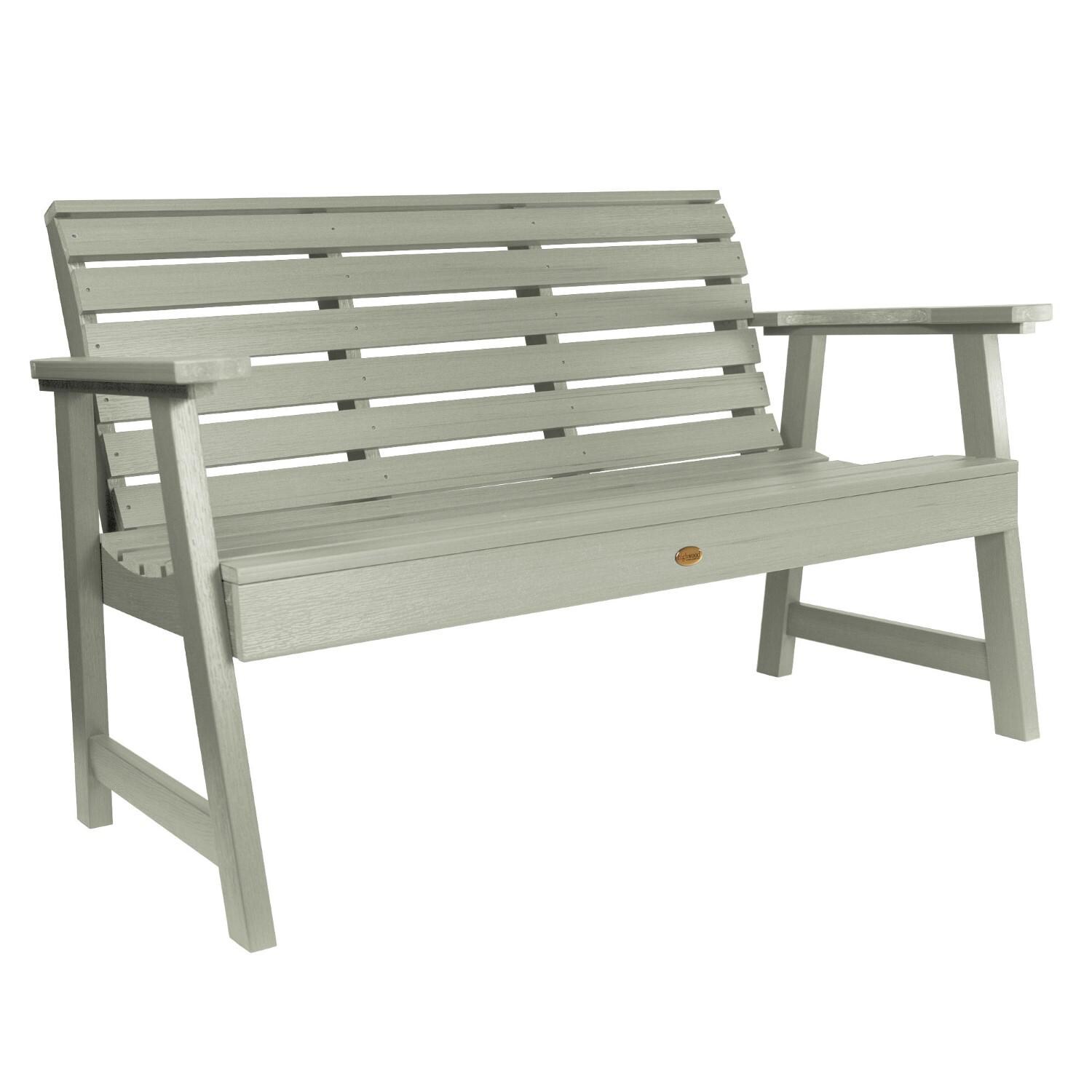 Lakeview Elm Pointe 4-Foot Picnic Bench - Eucalyptus - On White thumbnail