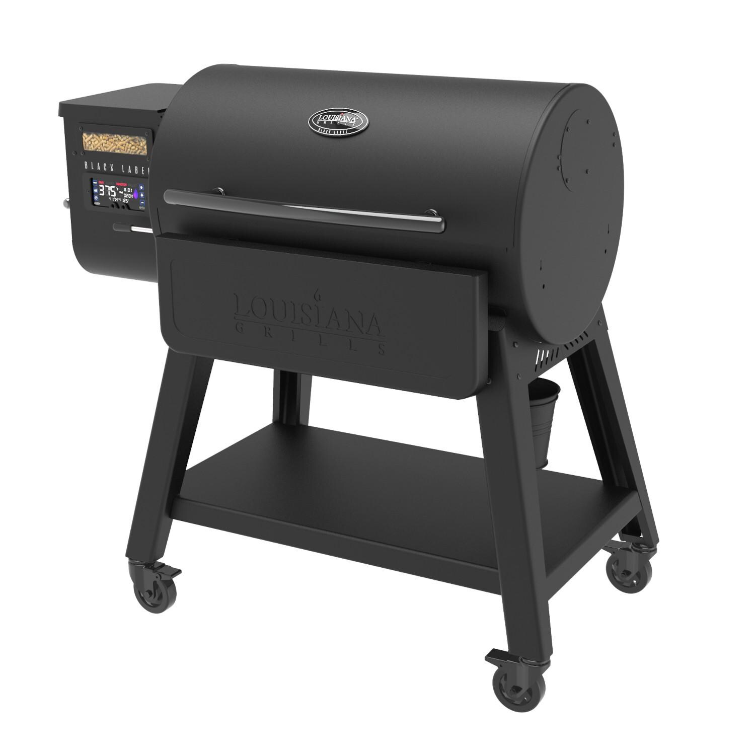 Louisiana Grills - 10639 - LG1000BL Black Label Series Pellet Grill - Angled Right thumbnail