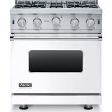 Viking Professional 30-Inch Open Burner Propane Gas Range - White - VGIC53014BWHLP image