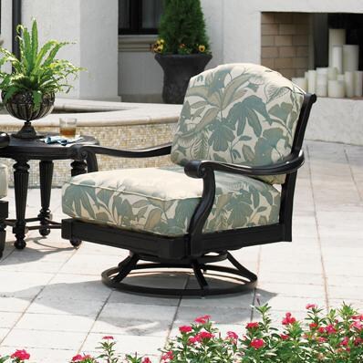 Tommy Bahama 3190-11SW Kingstown Sedona Aluminum Patio Swivel Club Chair thumbnail