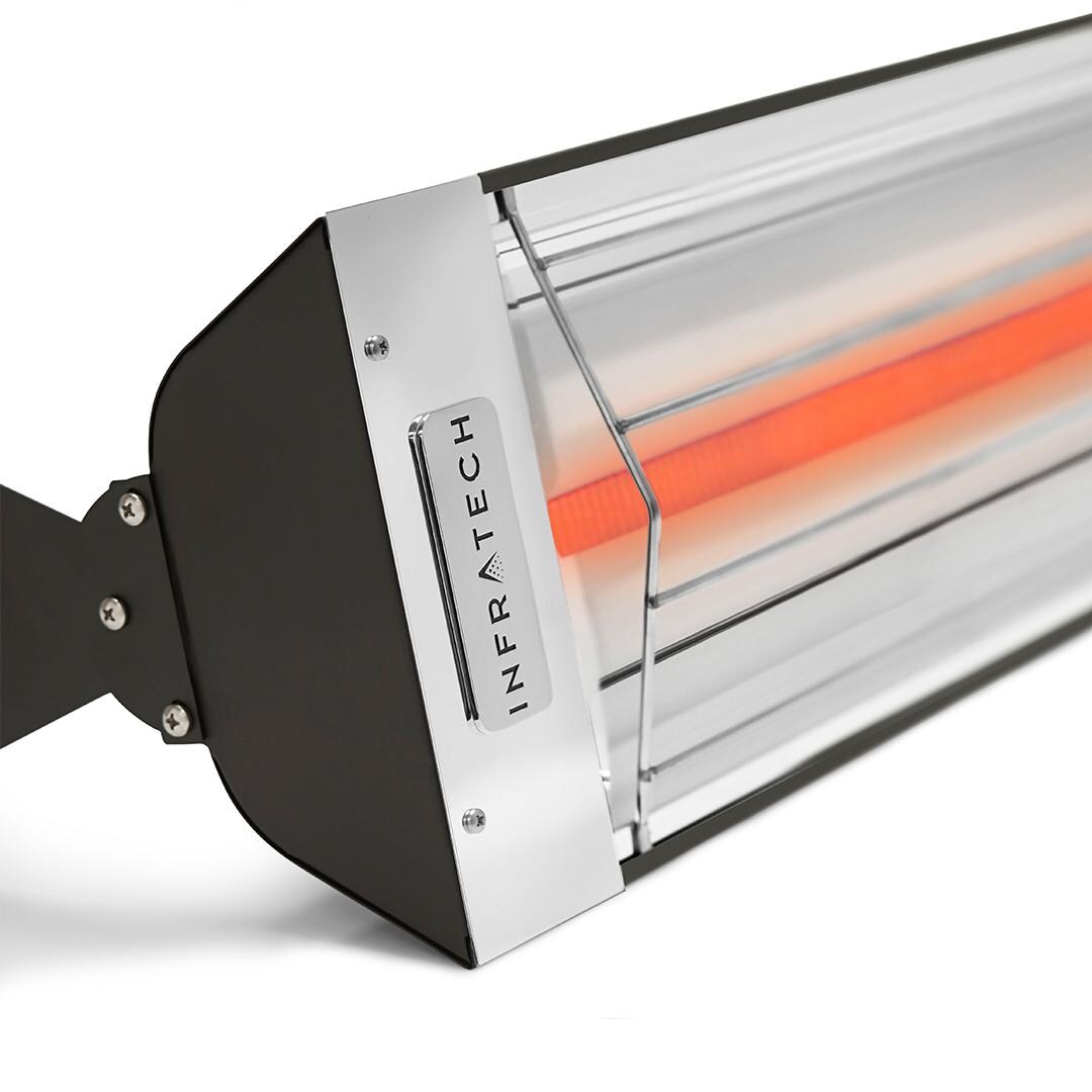 Infratech W-Series 61 1/4-in Single Element Electric Infrared Patio Heater - Black - Detail thumbnail