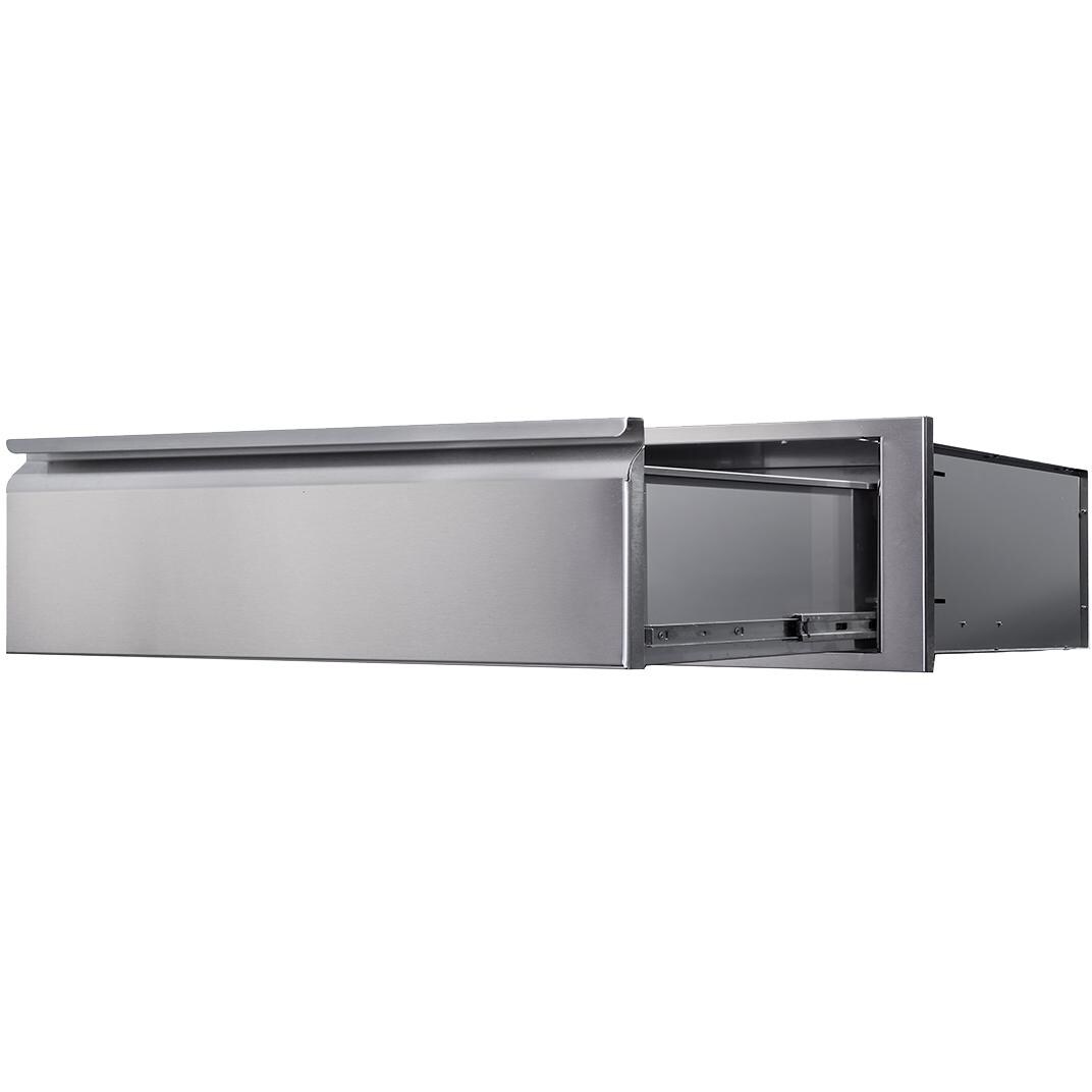 Memphis Grills Elite 42-Inch Access Drawer With Soft Close - Open View thumbnail