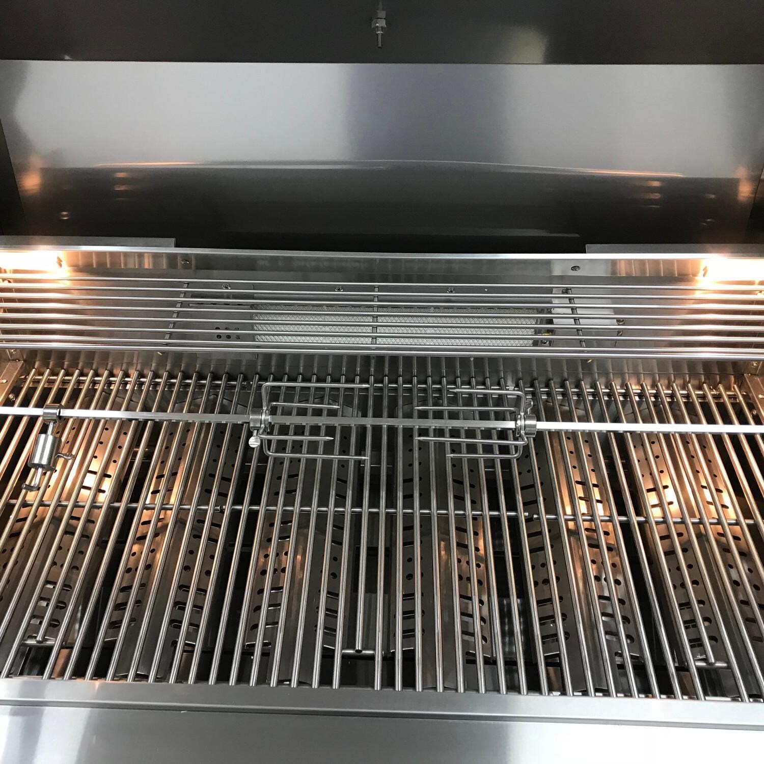 Mont Alpi Gas Grill Interior - Detail