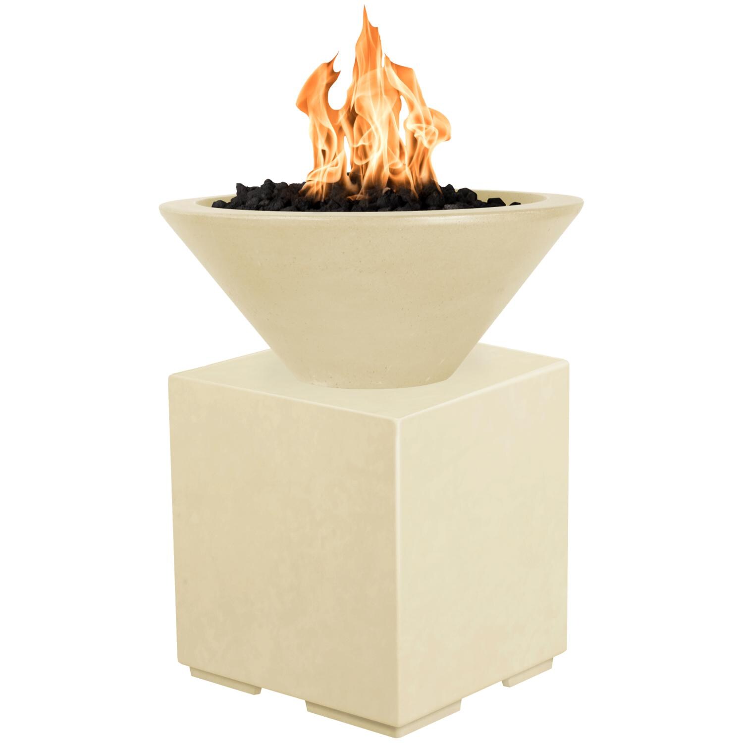 Vanilla GFRC Pillar with Bowl Outline thumbnail