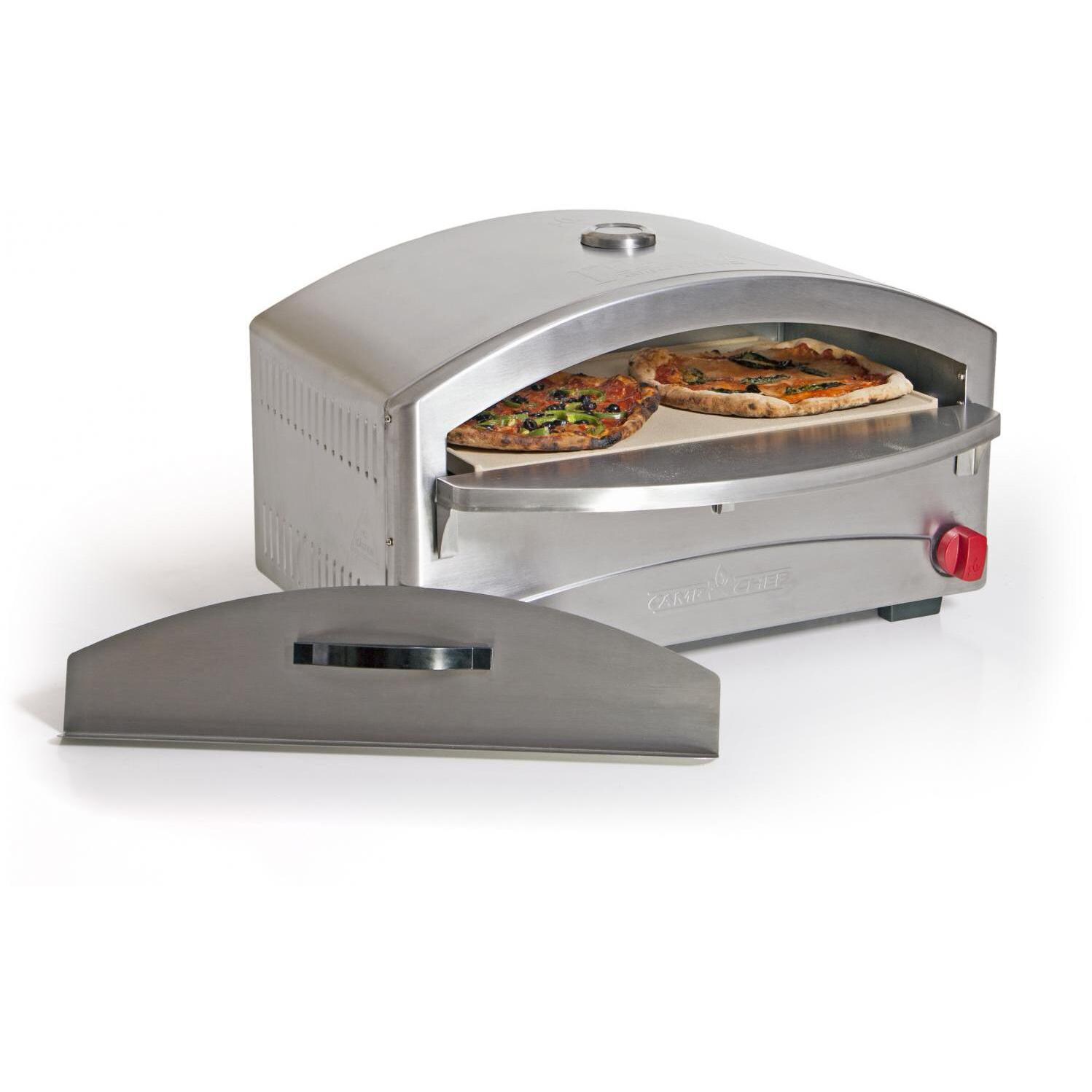 Camp Chef Italia Artisan Portable Pizza Oven - Shown With Door thumbnail