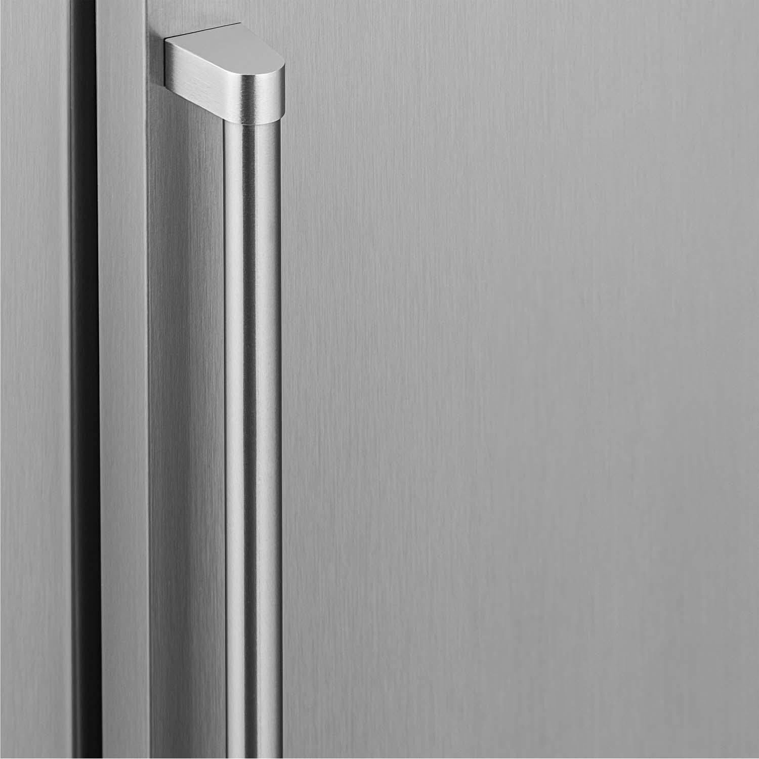 NewAir NCR053SS00 24 Inch 160 Can Right Hinge Commercial Built-in Outdoor Beverage Cooler - Stainless Steel - Handle - Detail thumbnail