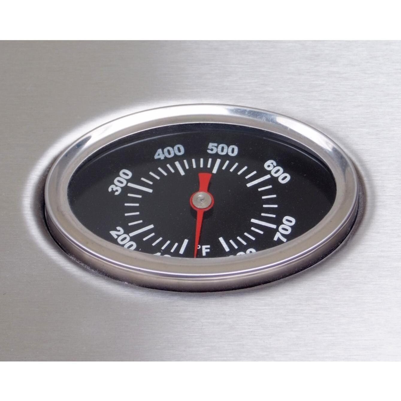 Sunstone 42-Inch 5-Burner Gas Grill With Rotisserie - Thermometer thumbnail