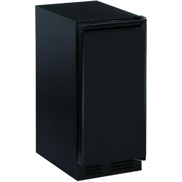 ULine 60 Lb. Ice Maker With Pump Black CLR2160B BBQGuys