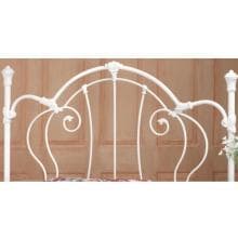 Hillsdale Cherie Ivory Metal Headboard Without Frame - Full/Queen - 381-490 image