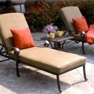 Darlee Santa Monica 3 Piece Cast Aluminum Patio Chaise ... (800 x 800 Pixel)