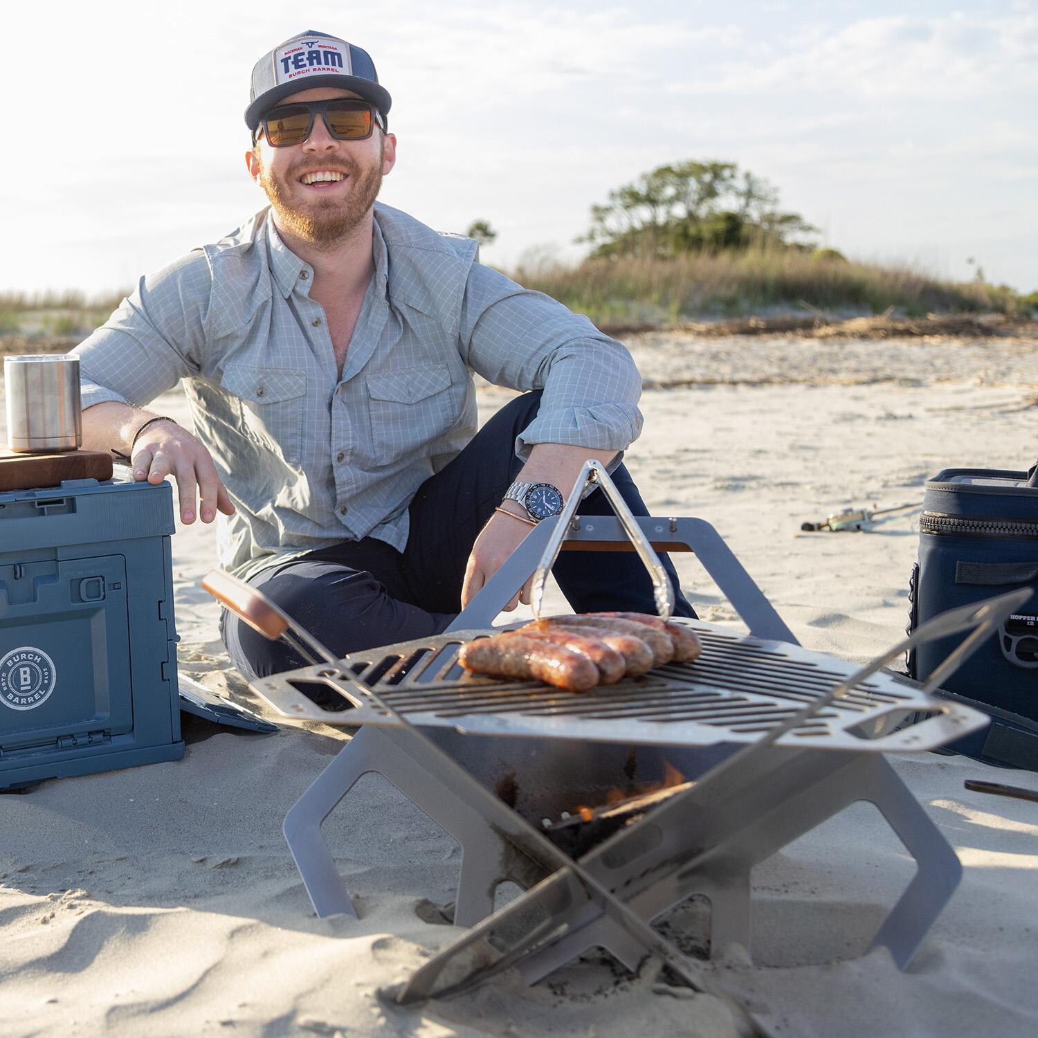 Burch Barrel FP-SS Flat Packer Grill thumbnail