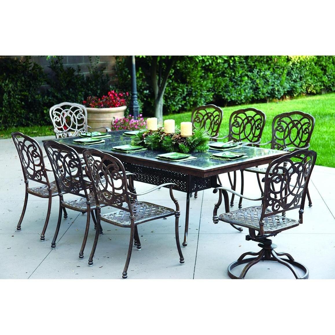 Darlee Florence 8-Person Patio Dining Set thumbnail