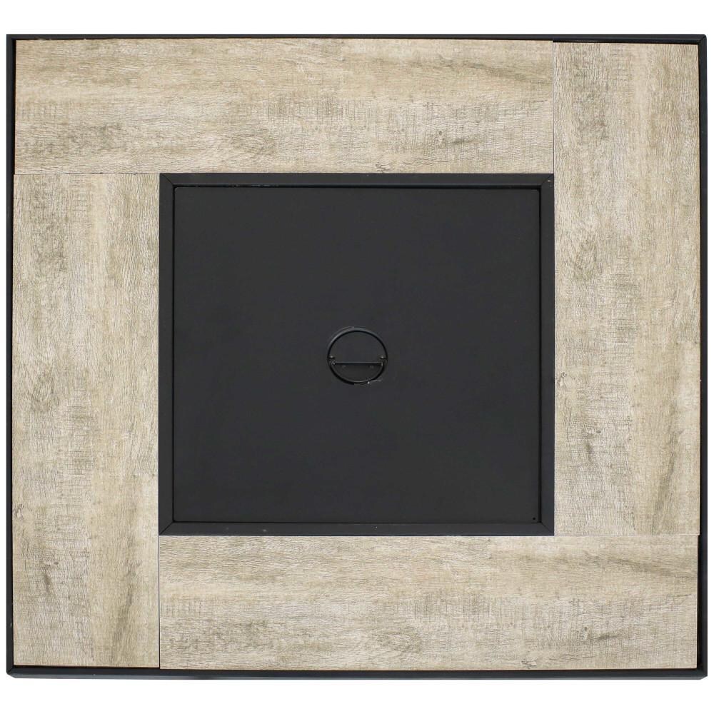 Ultimate Patio 28-Inch Square Propane Gas Fire Pit w/ Khaki Rafa Fabric - Top View thumbnail