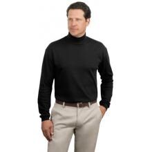 Port Authority Interlock Knit Turtleneck Large - Black image