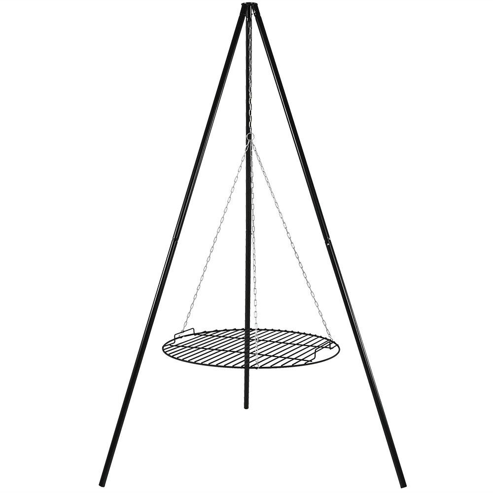 Sunnydaze 22-Inch Tripod Grilling Set with Cooking Grate - SM-TP22 image
