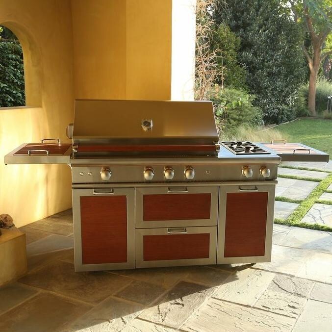 Caliber CrossFlame Pro 60-Inch Gas Grill On Cart - Ready For Grilling thumbnail