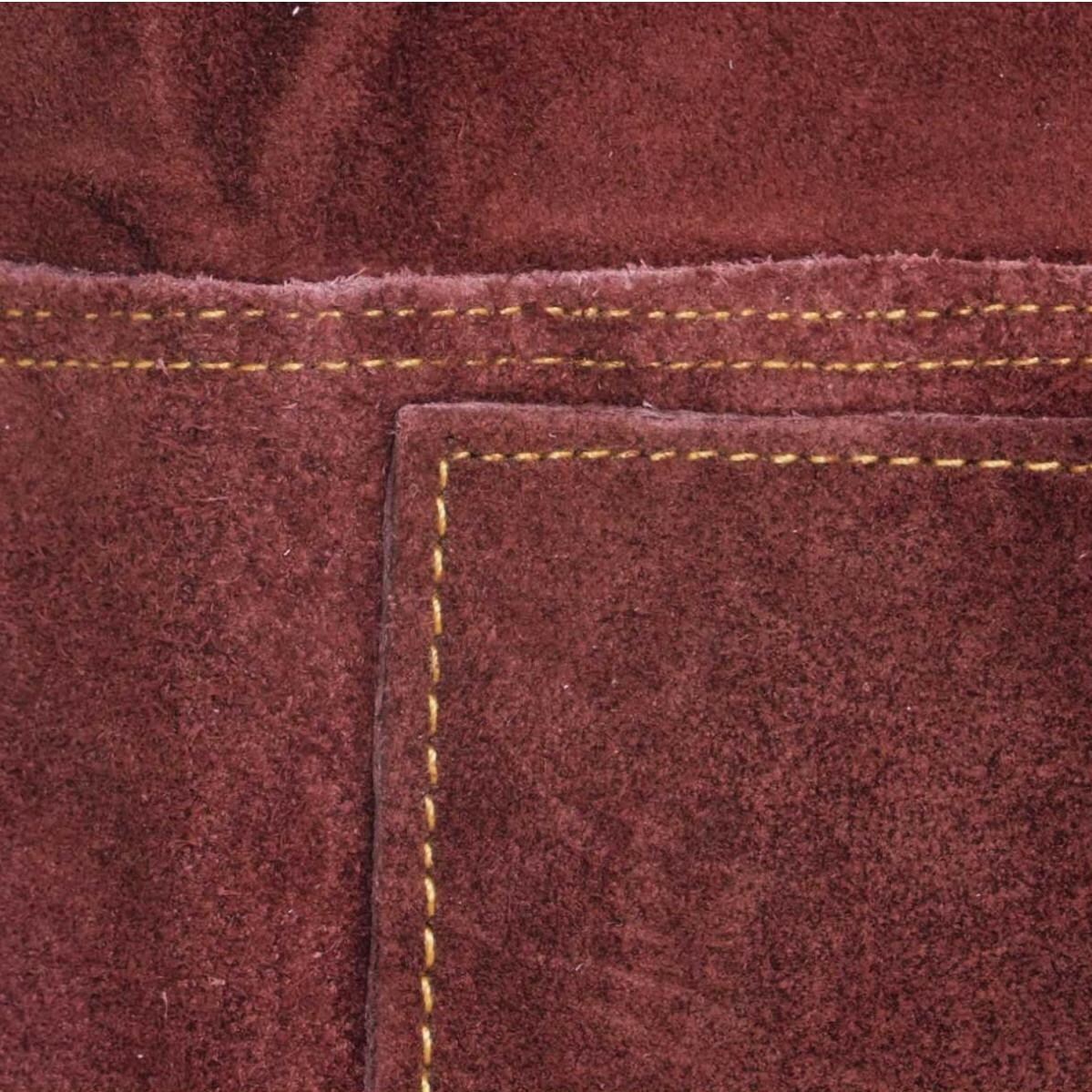 Outset F240 Leather BBQ Apron - Stitching - Detail thumbnail