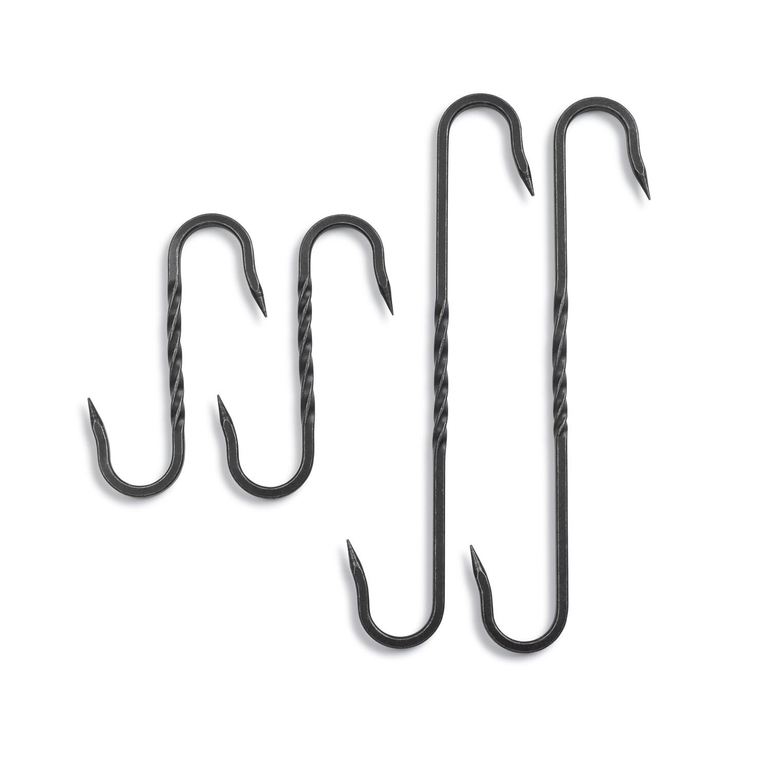 Barebones Living CKW-474 Cowboy Grill S-Hook and Chain Kit - Hook Detail