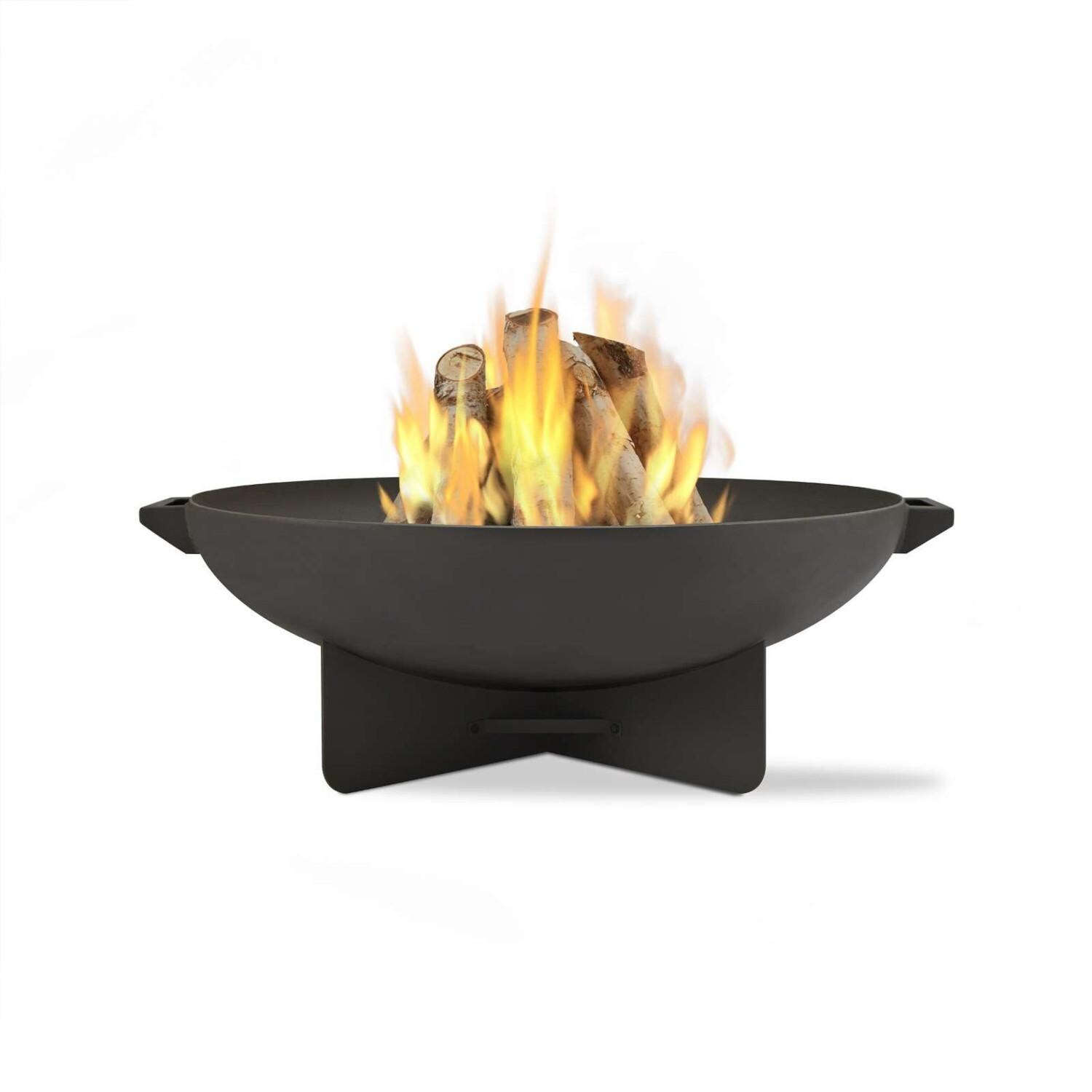 Lakeview Outdoor Designs SC-958-GRY Gray Restview 36-Inch Fire Pit - Full View thumbnail