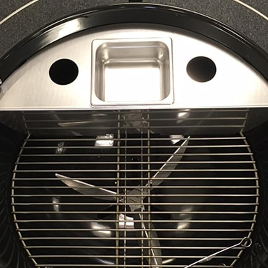 KettlePizza Smokenator 1000 Smoker Kit For 22Inch Kettle Charcoal