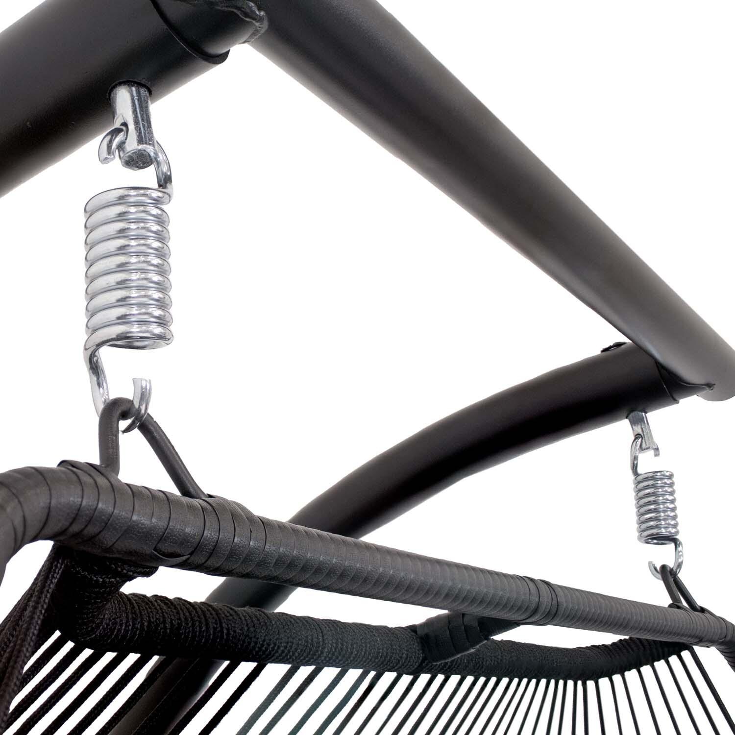 Double Egg Chair w/ Stand By Ultimate Patio - Detail thumbnail