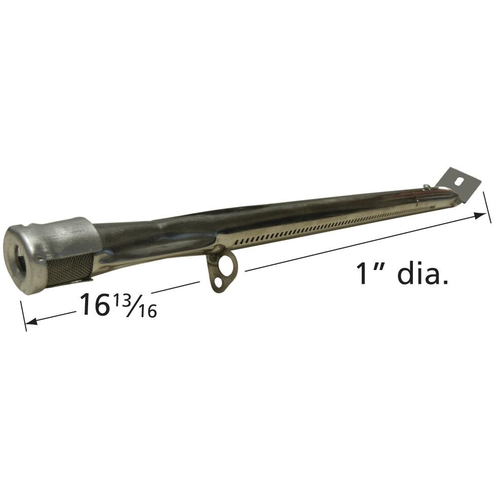 Stainless Steel Straight Pipe Burner - 14071 - Dimensions thumbnail