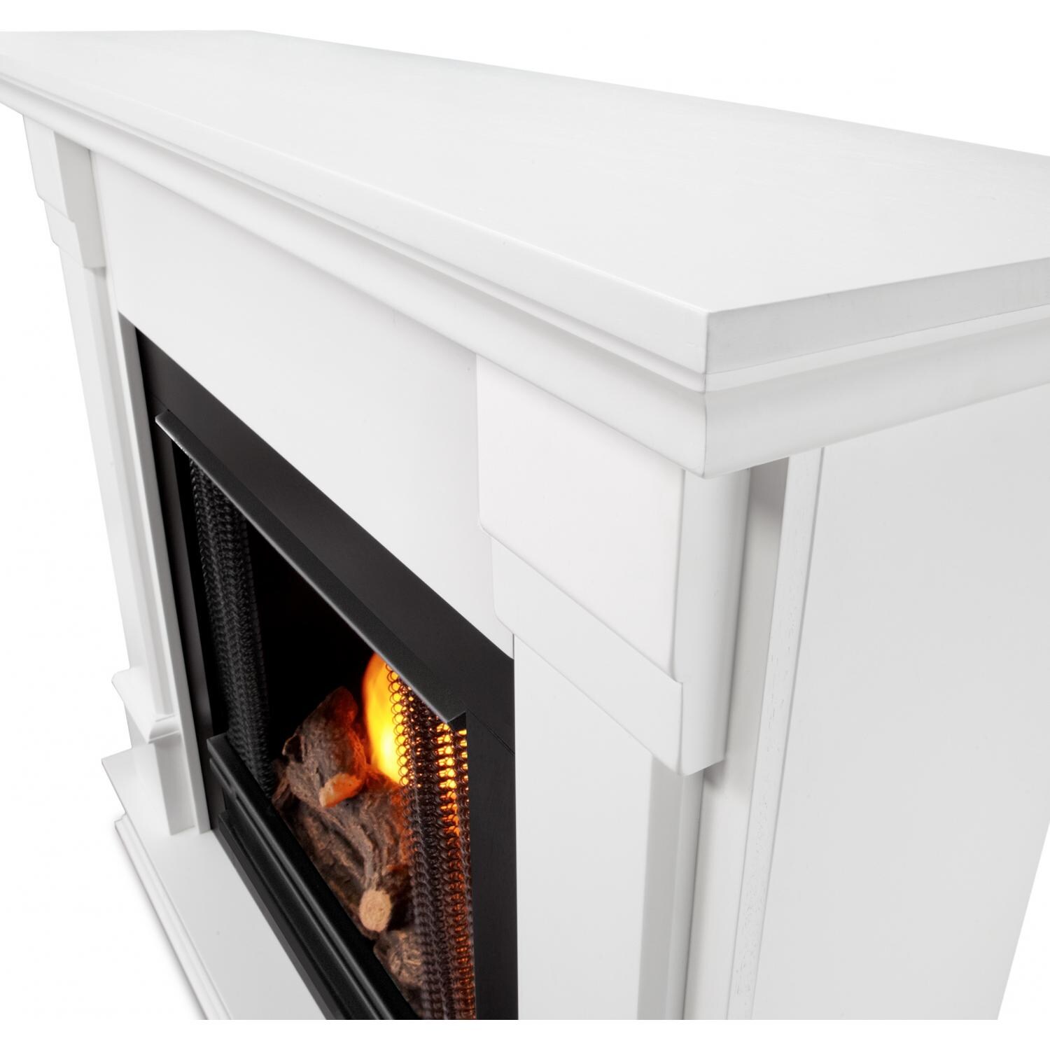 Real Flame Silverton 48-Inch Gel Fireplace - Wood Detail thumbnail