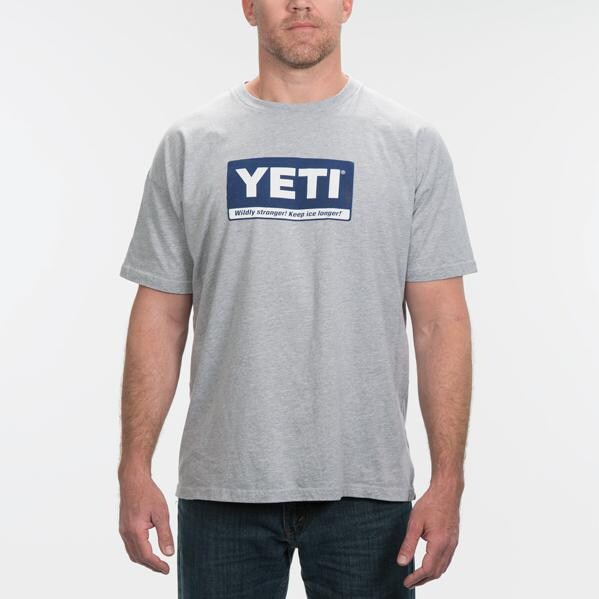 YETI Billboard Logo T-Shirt - Gray - Medium thumbnail