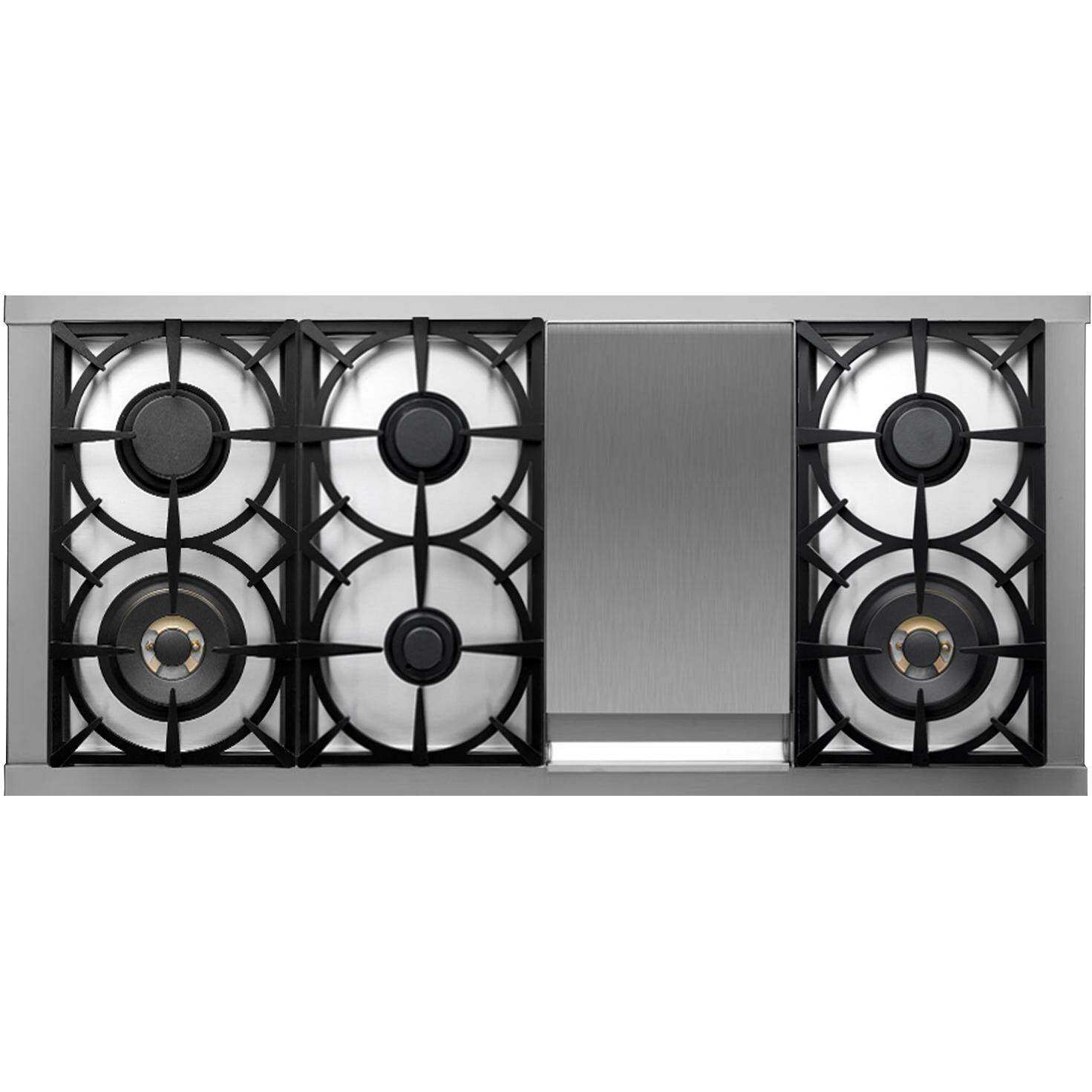 Tecnogas DECO 48-Inch Cooktop Layout thumbnail