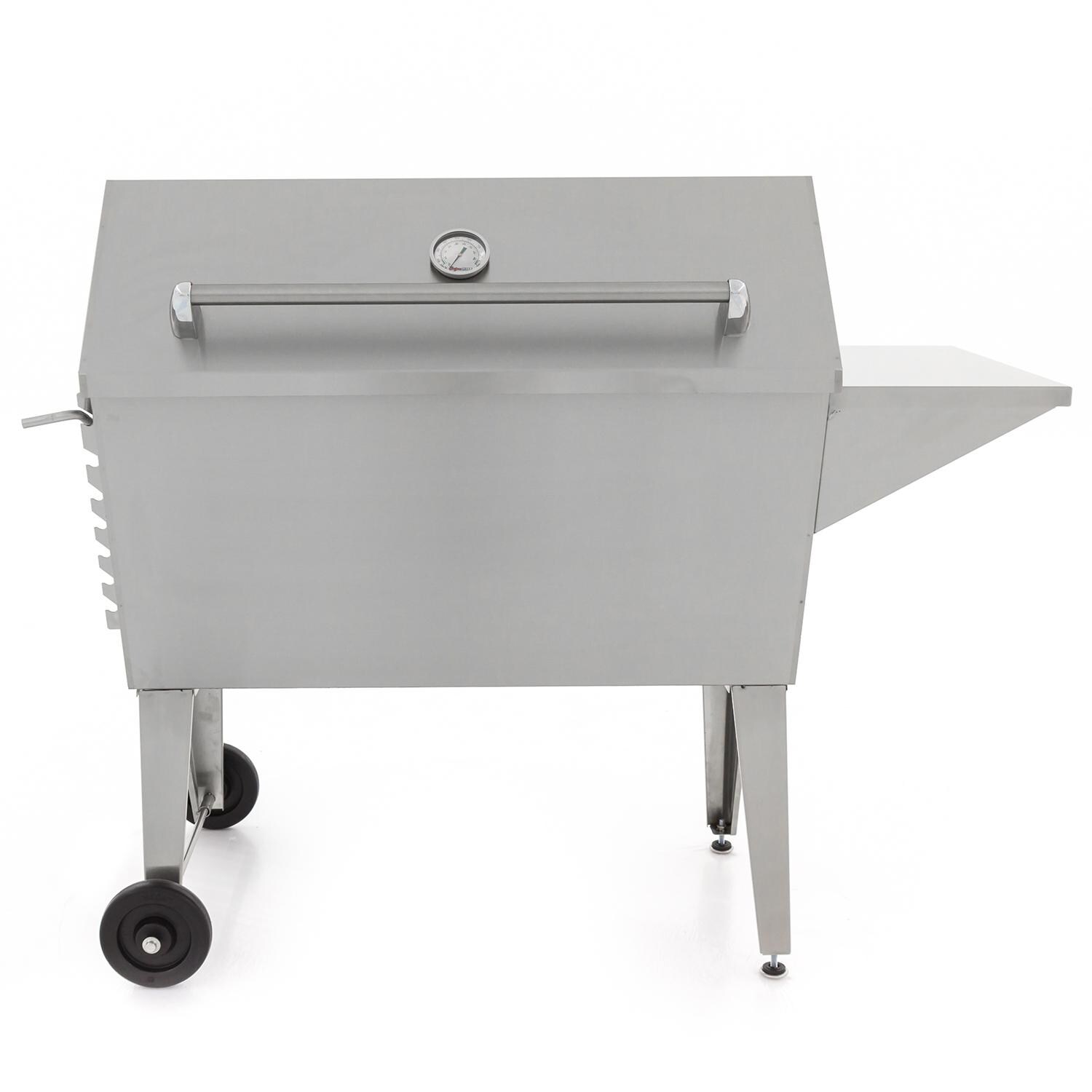 Cajun Grill Super 50-Inch Charcoal BBQ Grill - Stainless Steel thumbnail