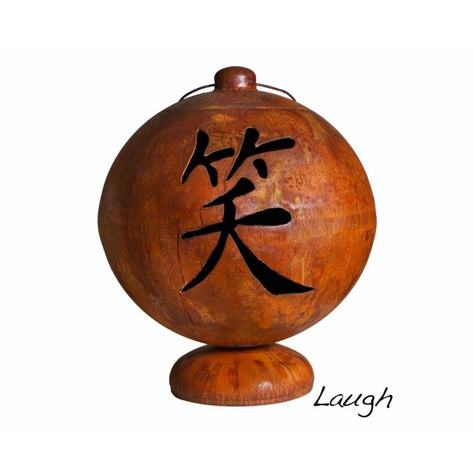 Ohio Flame 30-Inch Wood Burning Fire Globe - Laugh thumbnail