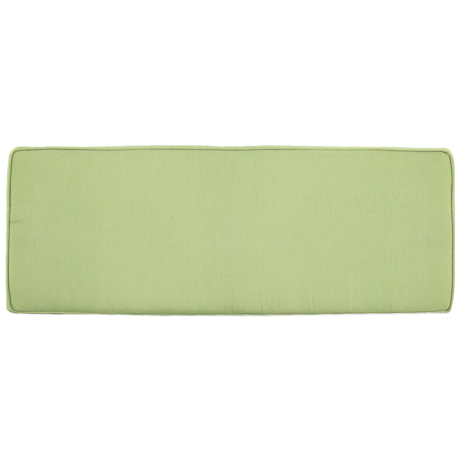 Sunbrella Canvas Parrot Medium Outdoor Replacement Bench Cushion W/ Piping By UltimatePatio.com thumbnail